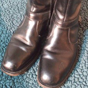 Breather Wright Men’s  9.5D Zipper Ankle Boot Black